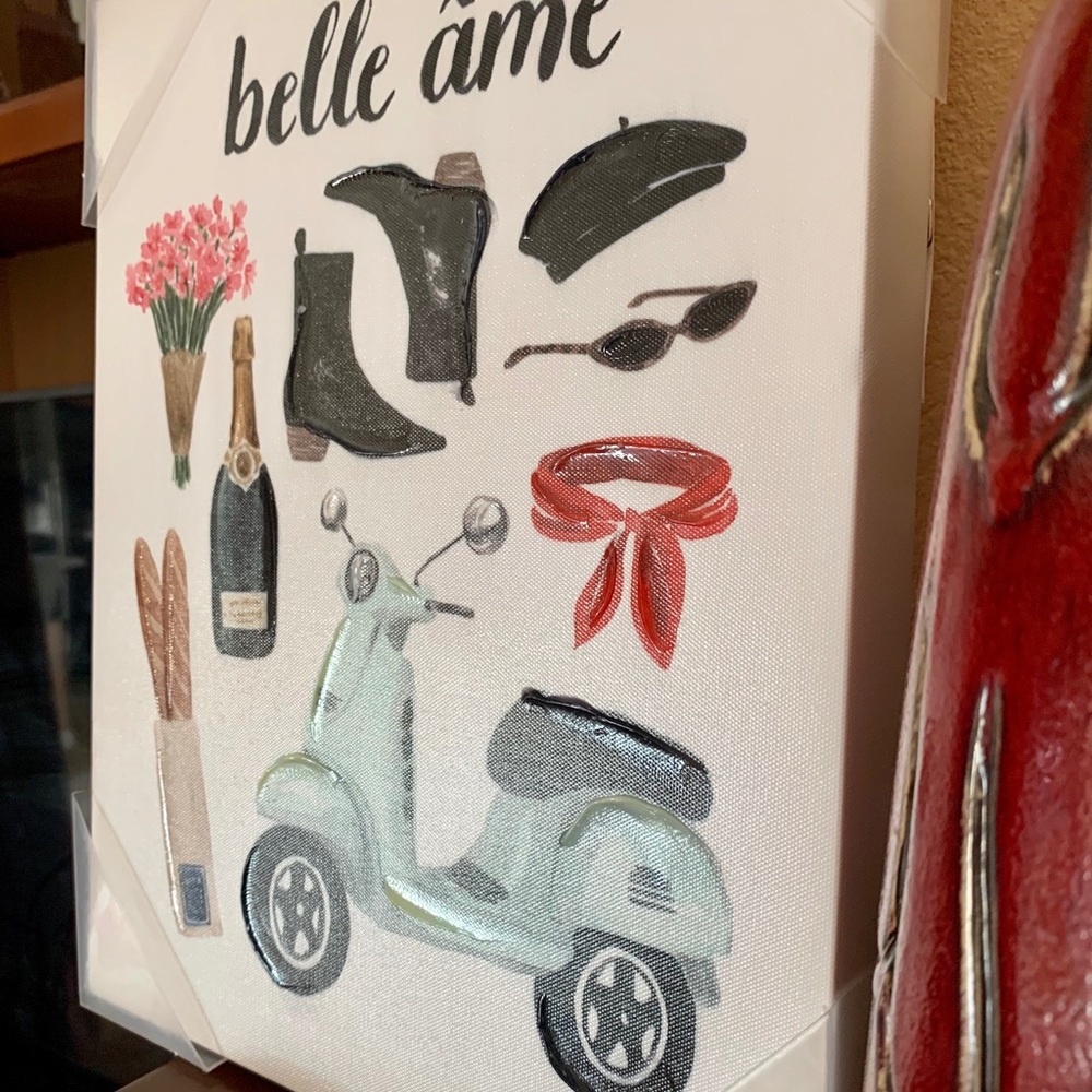 Beautiful wall art Belle ame girls dorm girl boss - Picture 3 of 8